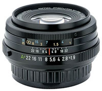 Camera Lens Pentax 43mm f/1.9 SMC FA 