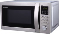 Photos - Microwave Sharp R 6496ST stainless steel