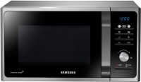 Photos - Microwave Samsung MG23F301TAS silver