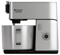 Photos - Food Processor Hotpoint-Ariston KM 040 AX0 stainless steel
