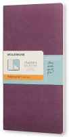 Photos - Notebook Moleskine Dots Chapters Large Slim Purple 