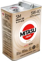 Photos - Engine Oil Mitasu Motor Oil SM 5W-40 4 L