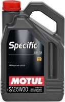 Photos - Engine Oil Motul Specific 229.52 5W-30 5 L