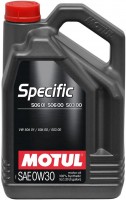 Photos - Engine Oil Motul Specific 506.01-503.00-506.00 0W-30 5 L