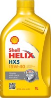 Photos - Engine Oil Shell Helix HX5 15W-40 1 L