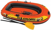 Photos - Inflatable Boat Intex Explorer Pro 200 Boat Set 