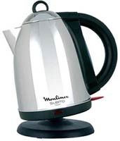 Photos - Electric Kettle Moulinex Paris BY510130 2200 W 1.5 L  stainless steel
