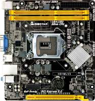 Photos - Motherboard Biostar H81MLV3 