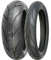 Photos - Motorcycle Tyre Shinko 011 Verge 200/50 R17 76W 