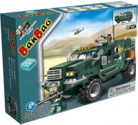 Photos - Construction Toy BanBao Military Jeep 8252 