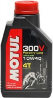 Photos - Engine Oil Motul 300V 4T Factory Line 10W-40 1 L