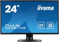 Photos - Monitor Iiyama ProLite X2481HS 24 "  black