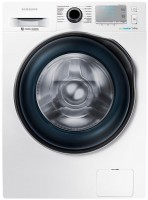 Photos - Washing Machine Samsung WW90J6413CW white