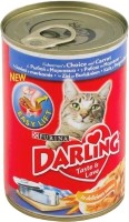 Photos - Cat Food Darling Adult Canned Fish/Carrots 0.4 kg 