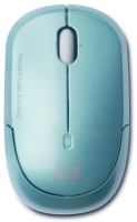 Photos - Mouse HP Turquoise Wireless Laser Mini Mouse 