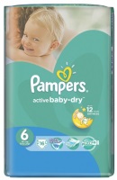 Photos - Nappies Pampers Active Baby-Dry 6 / 16 pcs 