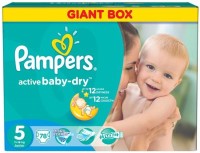 Photos - Nappies Pampers Active Baby-Dry 5 / 78 pcs 