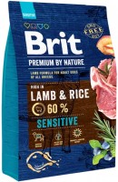 Photos - Dog Food Brit Premium Sensitive Lamb 
