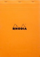 Photos - Notebook Rhodia Plain Pad №19 Orange 