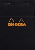 Photos - Notebook Rhodia Squared Pad №16 Black 