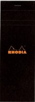 Photos - Notebook Rhodia Ruled Pad №8 Black 