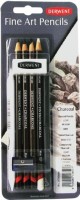 Photos - Pencil Derwent Charcoal Set of 4 