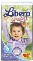 Photos - Nappies Libero Up and Go 6 / 46 pcs 