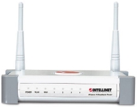 Photos - Wi-Fi INTELLINET Wireless WiFi 300N ADSL2+ Modem Router 