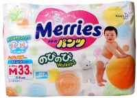 Photos - Nappies Merries Pants M / 33 pcs 