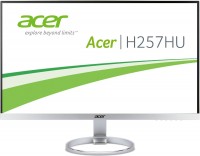 Photos - Monitor Acer H257HUsmidpx 25 "  silver