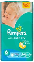 Photos - Nappies Pampers Active Baby-Dry 6 / 64 pcs 