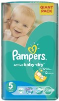Photos - Nappies Pampers Active Baby-Dry 5 / 64 pcs 