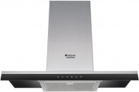 Photos - Cooker Hood Hotpoint-Ariston HLQB 9.7 ATI stainless steel