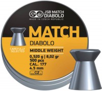 Photos - Ammunition JSB Match Diablo 4.5 mm 0.52 g 500 pcs 