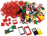 Photos - Construction Toy Lego Doors, Windows & Roof Tiles Set 9386 