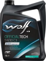 Photos - Engine Oil WOLF Officialtech 5W-30 C3 5 L