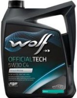 Photos - Engine Oil WOLF Officialtech 5W-30 C4 4 L