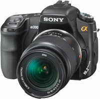 Photos - Camera Sony A200  kit