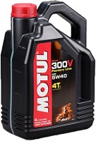 Photos - Engine Oil Motul 300V 4T Factory Line 5W-40 4 L