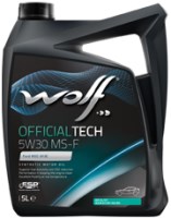 Photos - Engine Oil WOLF Officialtech 5W-30 MS-F 5 L