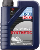 Photos - Engine Oil Liqui Moly Snowmobil Motoroil 2T Synthetic 1 L