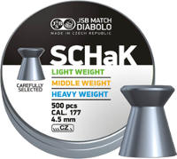 Photos - Ammunition JSB Diabolo Match SCHaK 4.5 mm 0.52 g 500 pcs 