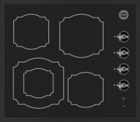 Photos - Hob ARDESIA PM 58 R black