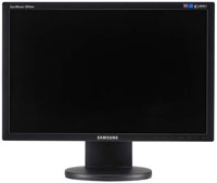 Photos - Monitor Samsung 2043NW 20 "  black