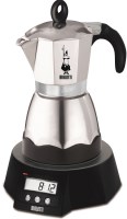 Photos - Coffee Maker Bialetti Easy timer 3 silver