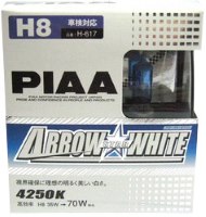 Photos - Car Bulb PIAA Arrow Star White H8 H-617 