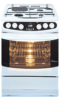 Photos - Cooker Kaiser HGE 50306 MKW white