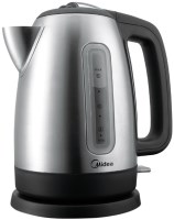 Photos - Electric Kettle Midea MK-17S18E 2200 W 1.7 L  stainless steel
