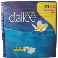 Photos - Nappies Dailee SoftPads Plus 90x60 / 24 pcs 
