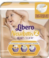 Photos - Nappies Libero Newborn 2 / 26 pcs 